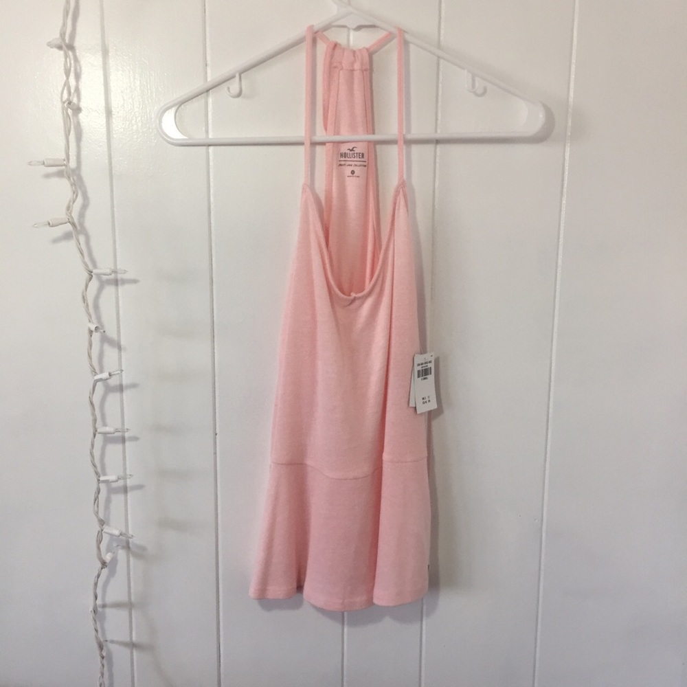 Hollister peplum tank top